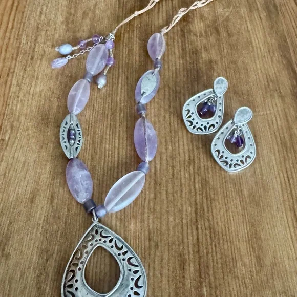 Silpada .924 Sterling Silver Lot, 20 Pieces, Necklaces, Earrings and More! - Picture 10 of 14